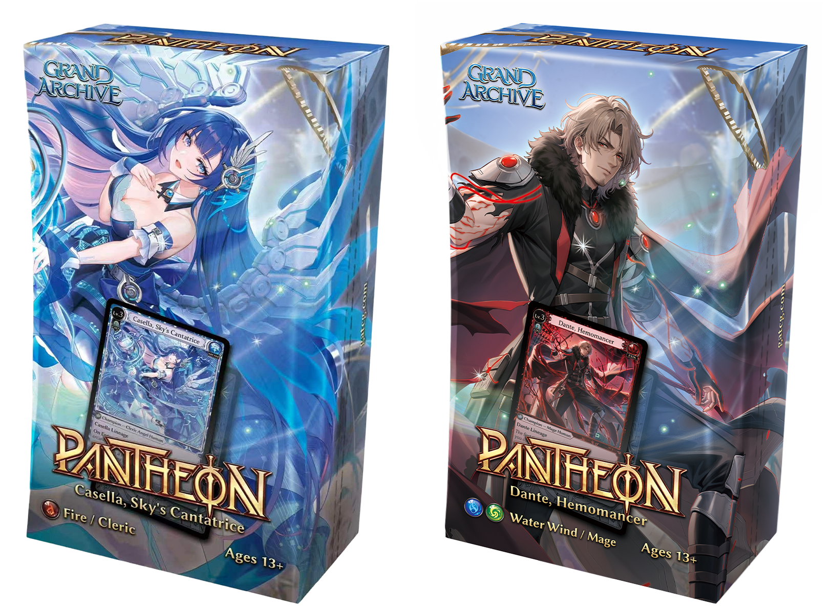 Grand Archive TCG - .asphodel:cantabile Pantheon Deck Set (4 Decks) - EN