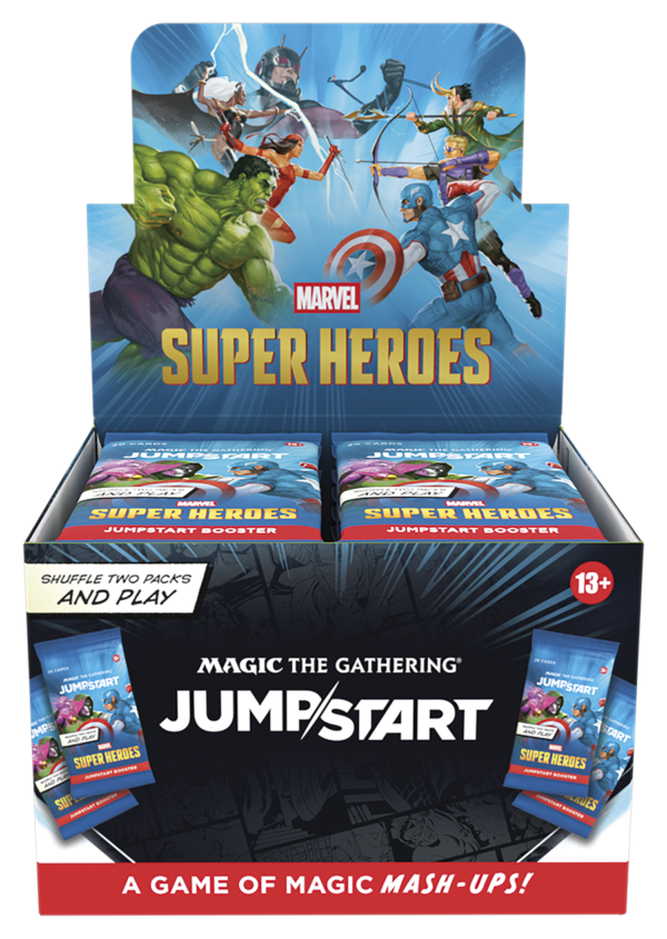 MTG - Marvel Super Heroes Présentoir de boosters Jumpstart (24 boosters)