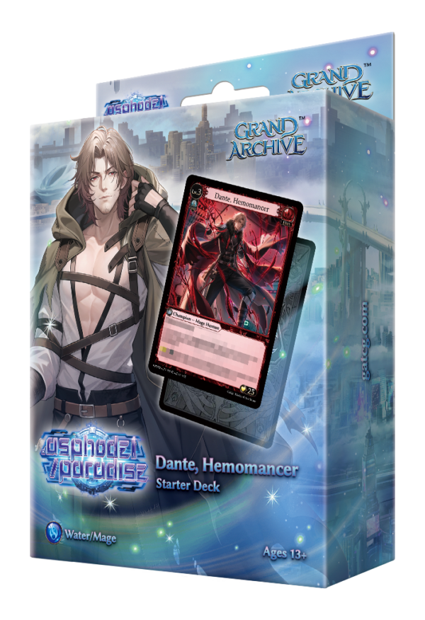 Grand Archive TCG - .asphodel:paradise- Starter Deck Starter deck- Dante, Hemomancer
