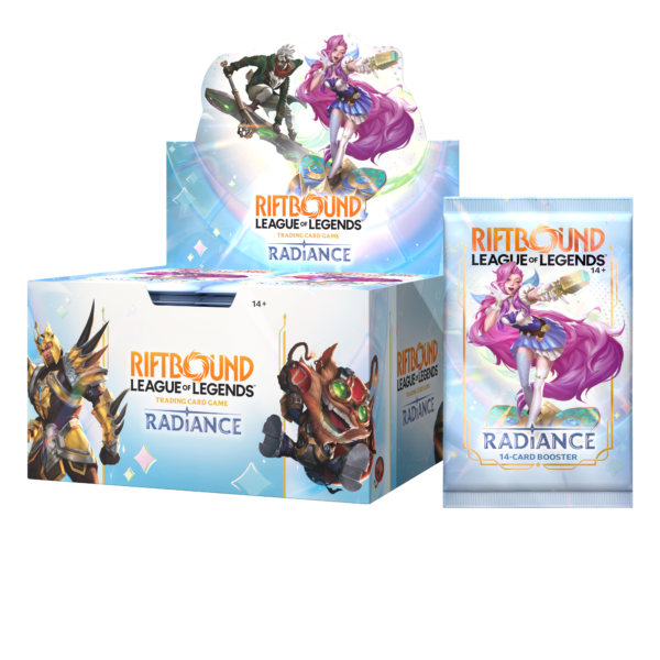 Riftbound: League of Legends: Radiance - Booster Display (24 boosters) - Engels - achterzijde
