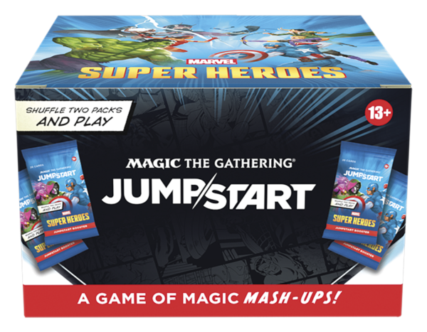 MTG - Marvel Super Heroes Présentoir de boosters Jumpstart (24 boosters) closed