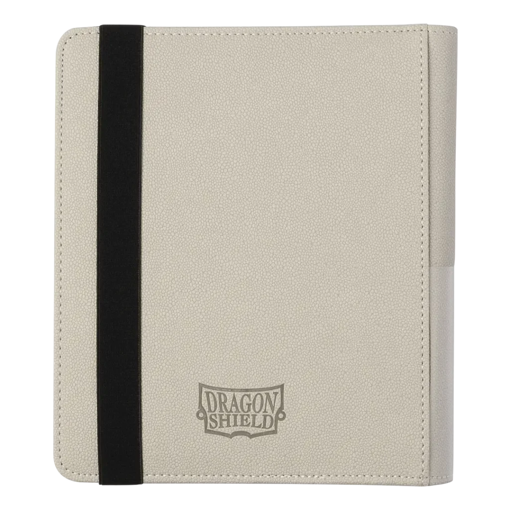 Dragon Shield: Card Codex Portfolio 160 - Ashen White (voor 160 kaarten) - vooraanzicht