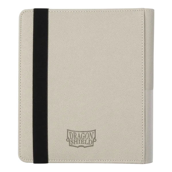 Dragon Shield: Card Codex Portfolio 160 - Ashen White (voor 160 kaarten) - vooraanzicht