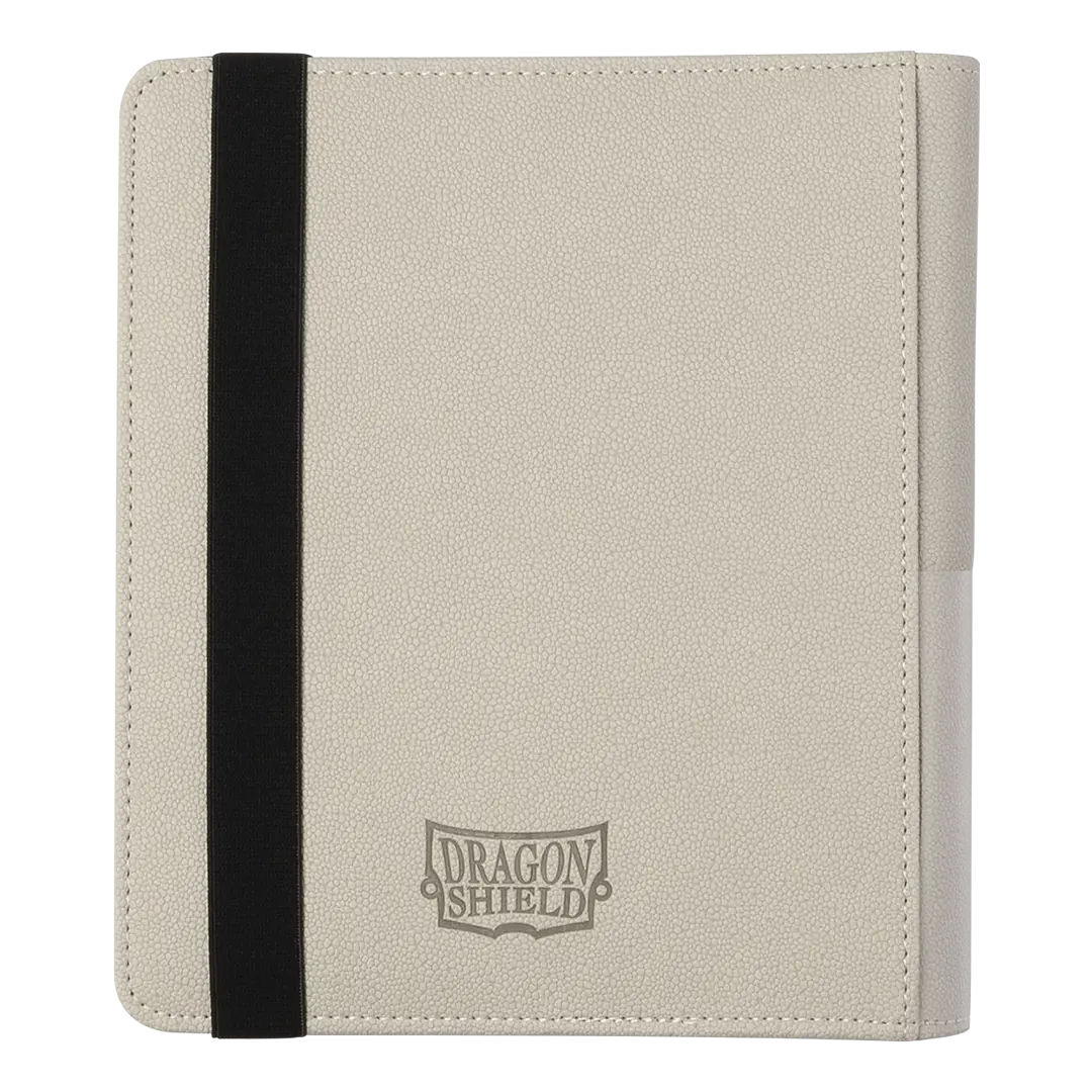 Dragon Shield: Card Codex Portfolio 160 - Ashen White (voor 160 kaarten) - vooraanzicht