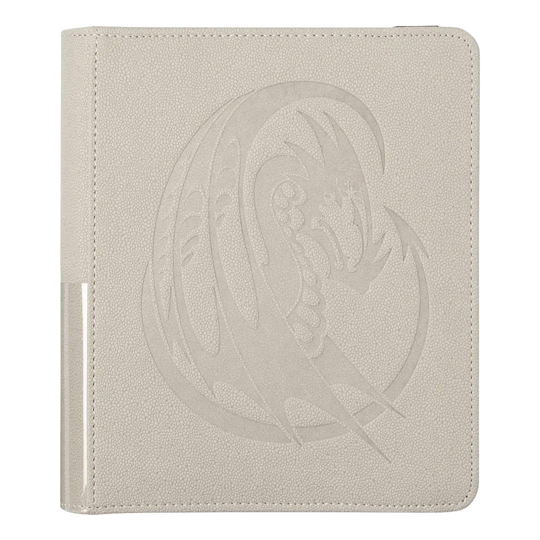 Dragon Shield: Card Codex Portfolio 160 - Ashen White (voor 160 kaarten) - achterzijde