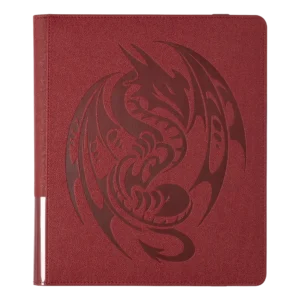 Dragon Shield: Card Codex Portfolio 360 - Blood Red (voor 360 kaarten) - vooraanzicht