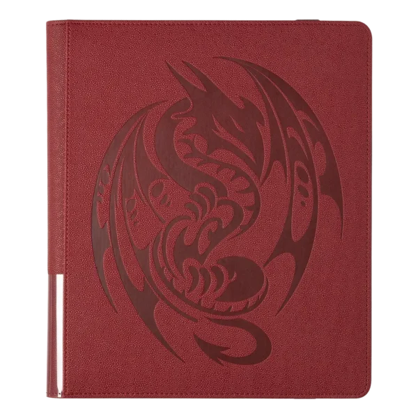 Dragon Shield: Card Codex Portfolio 360 - Blood Red (voor 360 kaarten) - vooraanzicht