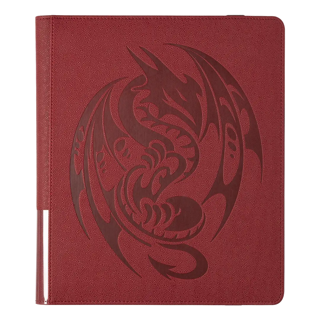 Dragon Shield: Card Codex Portfolio 360 - Blood Red (voor 360 kaarten) - vooraanzicht