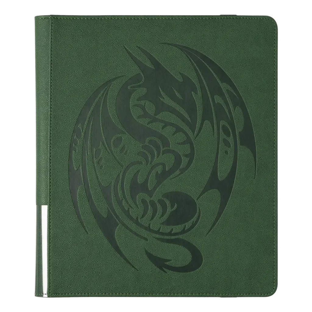 Dragon Shield: Card Codex Portfolio 360 - Forest Green (voor 360 kaarten) - vooraanzicht