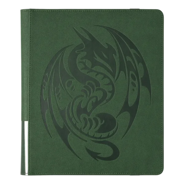 Dragon Shield: Card Codex Portfolio 360 - Forest Green (voor 360 kaarten) - vooraanzicht