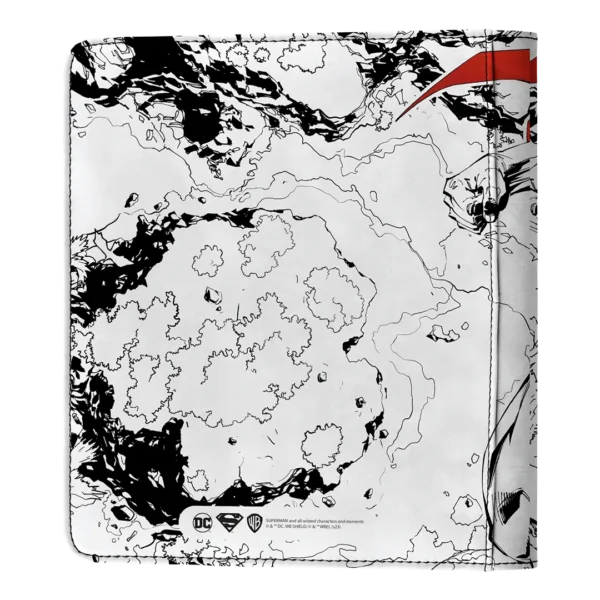 Dragon Shield: Card Codex Portfolio 360 - Superman Core (voor 360 kaarten) - achterzijde