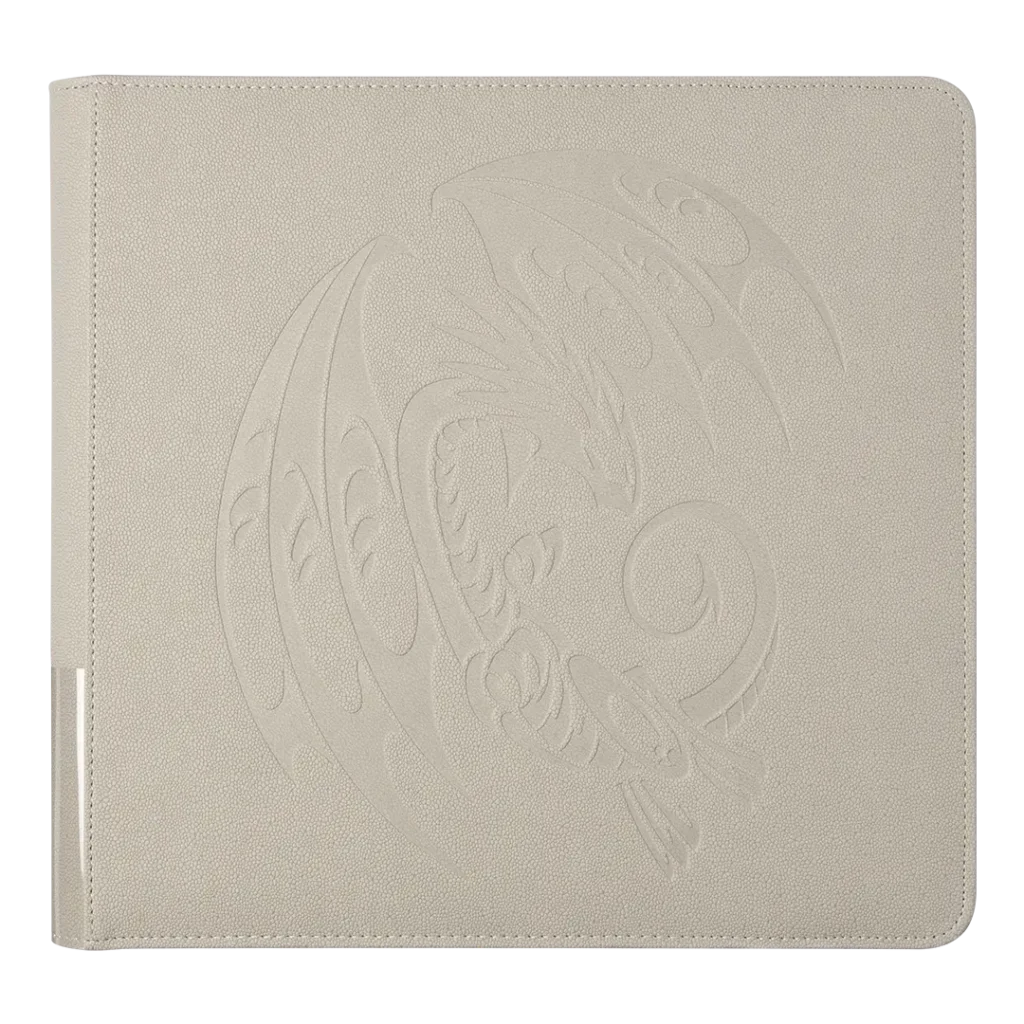 Dragon Shield: Card Codex Portfolio 576 - Ashen White (voor 576 kaarten) - vooraanzicht