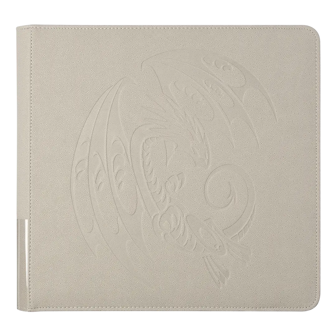 Dragon Shield: Card Codex Portfolio 576 - Ashen White (voor 576 kaarten) - vooraanzicht