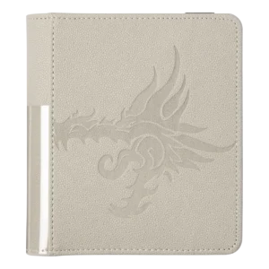 Dragon Shield: Card Codex Portfolio 80 - Ashen White (voor 80 kaarten) - vooraanzicht