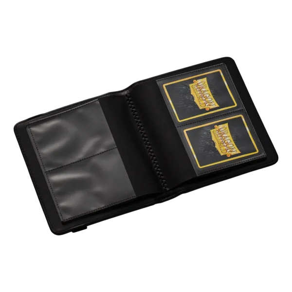 Dragon Shield: Card Codex Portfolio 80 - Zwart (voor 80 kaarten) - achterzijde