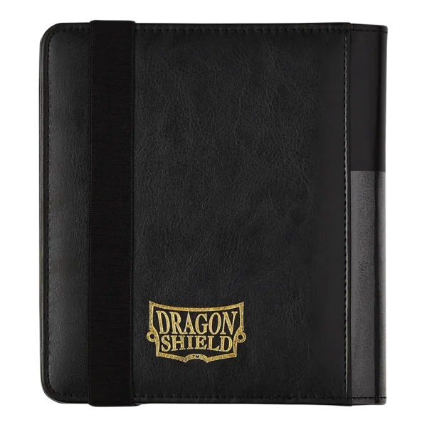 Dragon Shield: Card Codex Portfolio 80 - Zwart (voor 80 kaarten) - geopend met kaarten