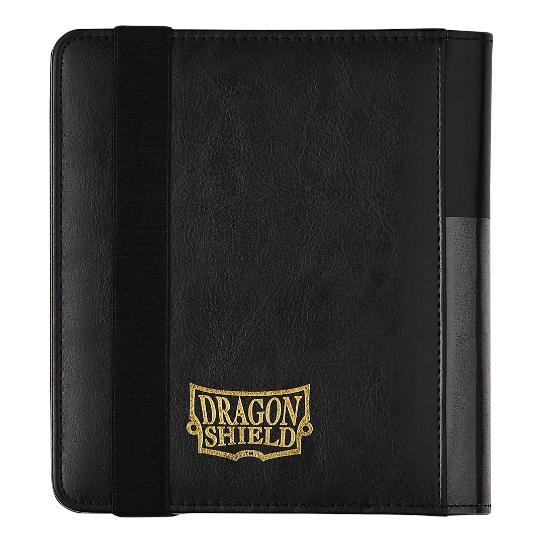 Dragon Shield: Card Codex Portfolio 80 - Zwart (voor 80 kaarten) - geopend met kaarten