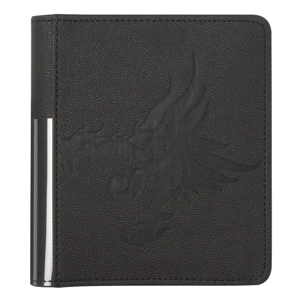 Dragon Shield: Card Codex Portfolio 80 - Iron Grey (voor 80 kaarten) - vooraanzicht