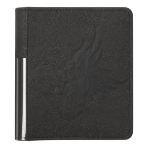 Dragon Shield: Card Codex Portfolio 80 - Iron Grey (voor 80 kaarten) - vooraanzicht