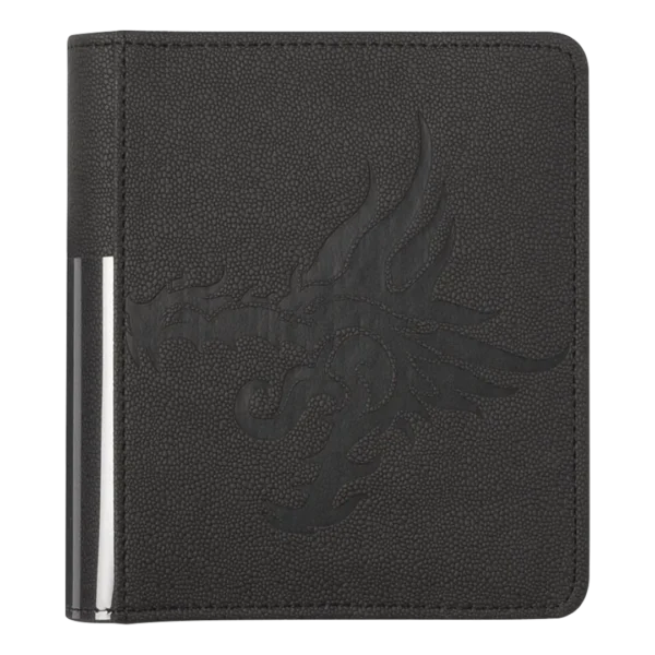 Dragon Shield: Card Codex Portfolio 80 - Iron Grey (voor 80 kaarten) - vooraanzicht