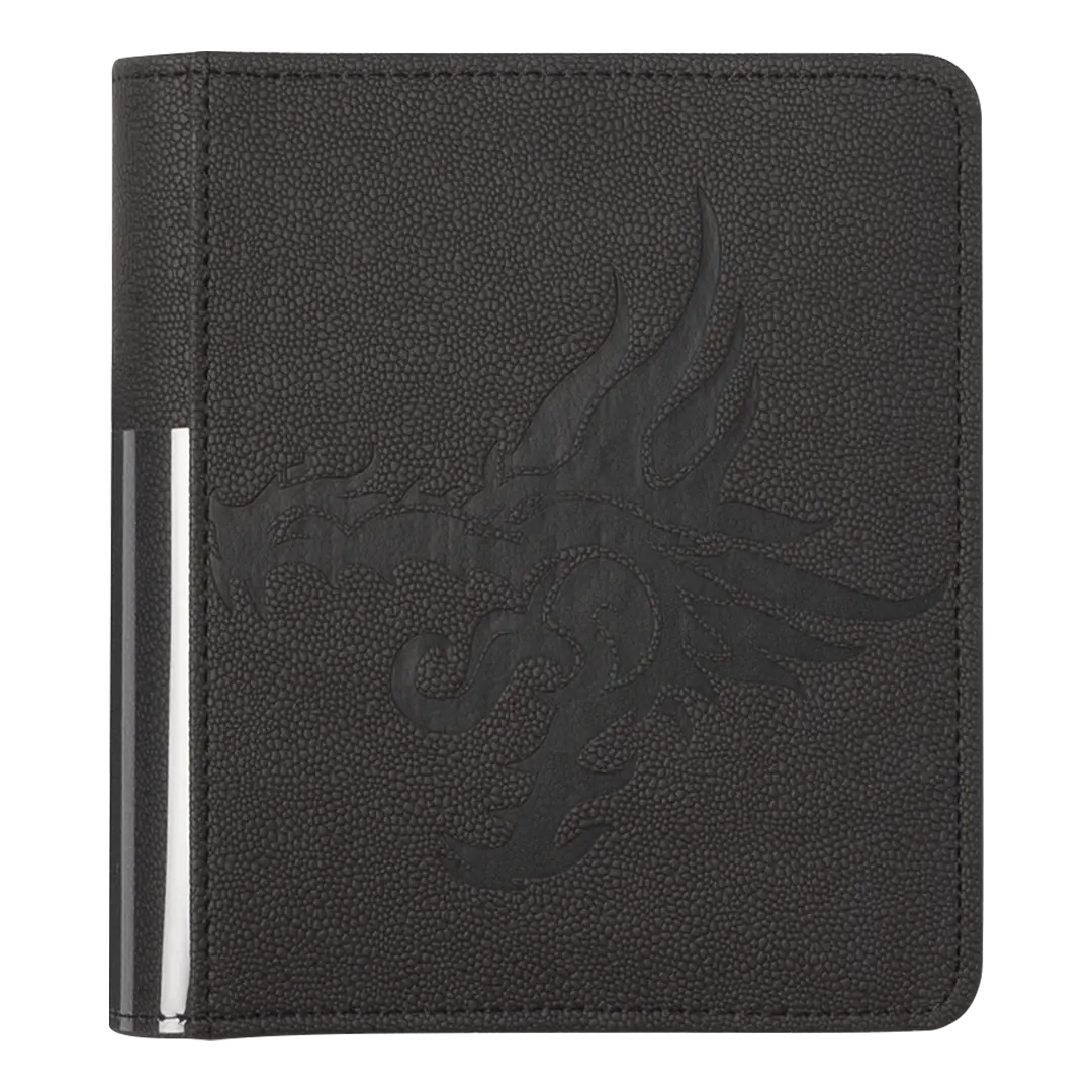 Dragon Shield: Card Codex Portfolio 80 - Iron Grey (voor 80 kaarten) - vooraanzicht