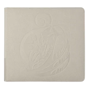 Dragon Shield: Card Codex Zipster Binder XL - Ashen White (voor 576 kaarten) - vooraanzicht