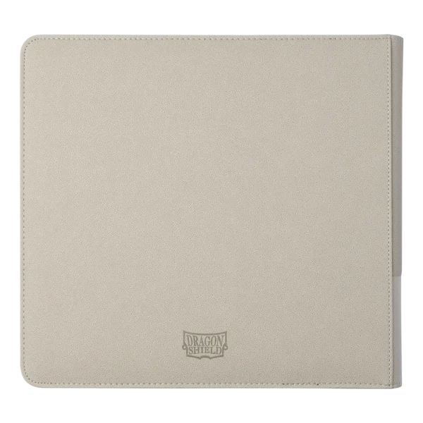 Dragon Shield: Card Codex Zipster Binder XL - Ashen White (voor 576 kaarten) - achterzijde