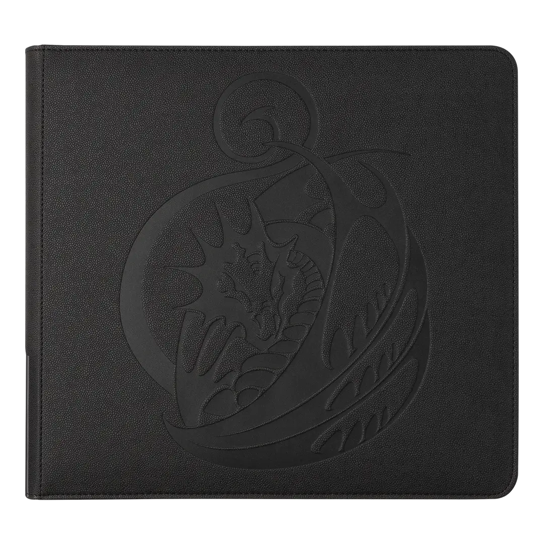 Dragon Shield: Card Codex Zipster Binder XL - Iron Grey (voor 576 kaarten) - vooraanzicht