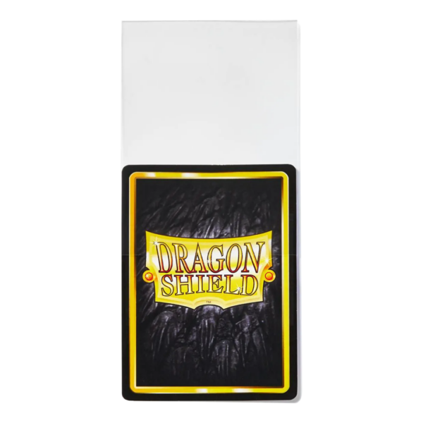 Dragon Shield: Clear - 100x Perfect Fit Inner Sleeves - Standard Size - achterzijde