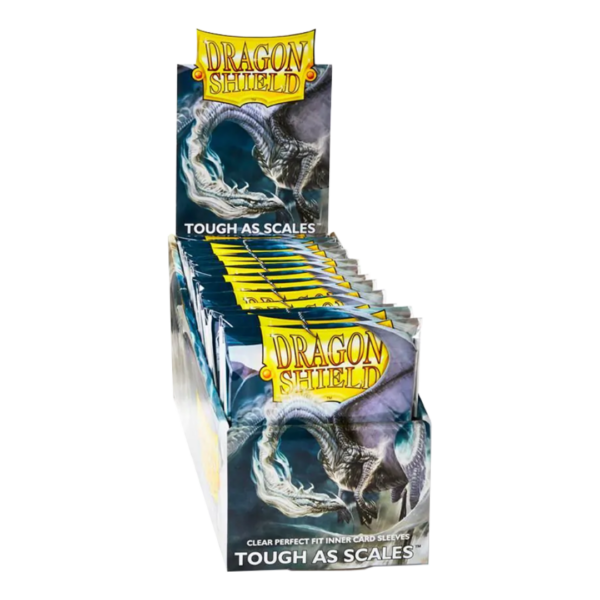 Dragon Shield: Clear - 100x Perfect Fit Inner Sleeves - Standard Size - geopend