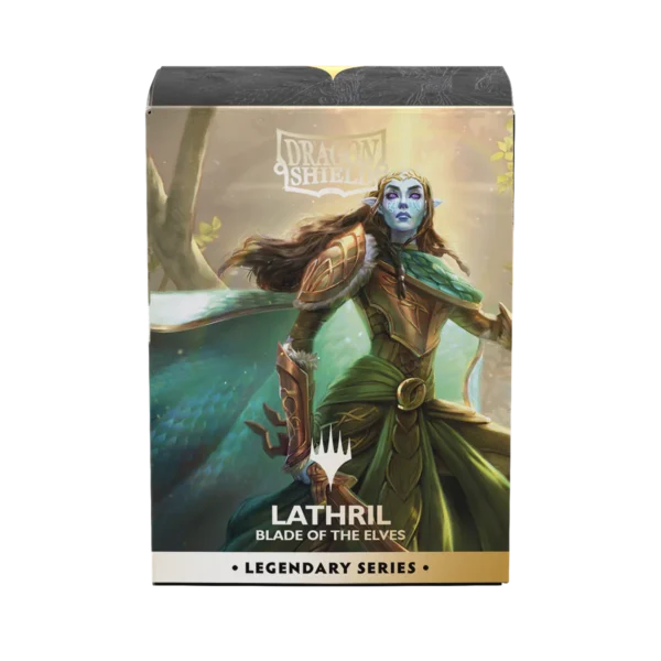 Dragon Shield: Lathril, Blade of the Elves - achterzijde