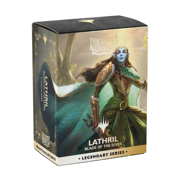 Dragon Shield: Lathril, Blade of the Elves - sleeve detail