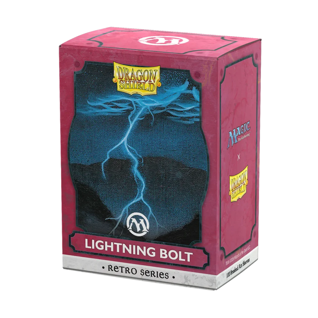 Dragon Shield: Lightning Bolt - verpakking vooraan