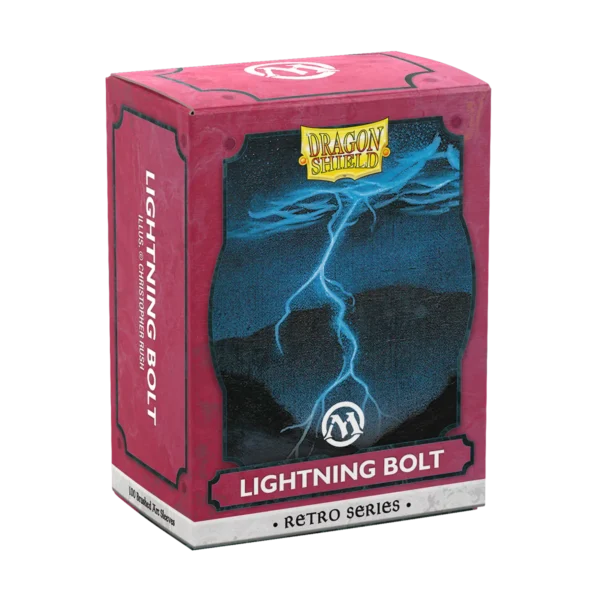 Dragon Shield: Lightning Bolt - sleeve detail