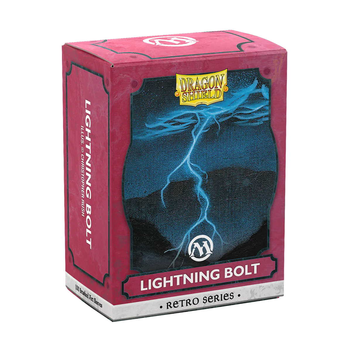 Dragon Shield: Lightning Bolt - sleeve detail