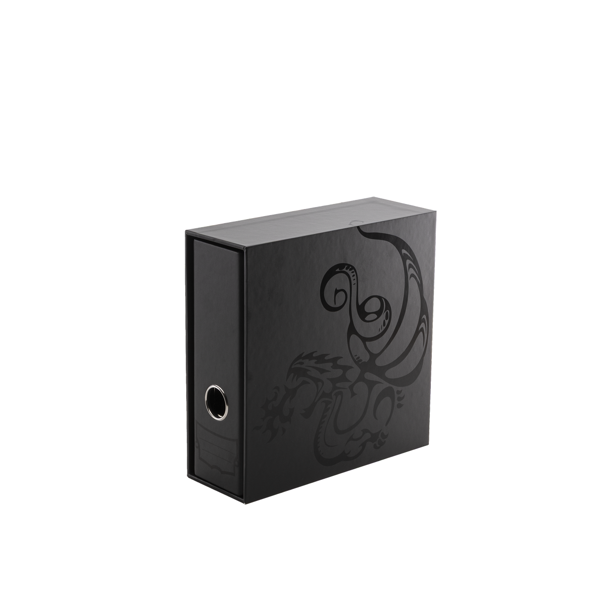 Dragon Shield: Sanctuary Slipcase Binder 2-ring - Zwart (tot 336 kaarten) - vooraanzicht