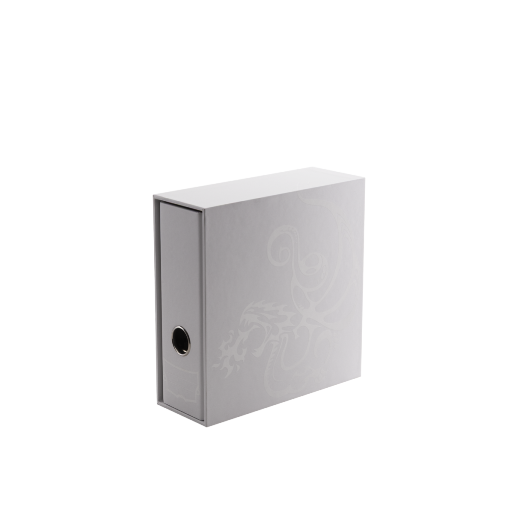 Dragon Shield: Sanctuary Slipcase Binder 2-ring - Wit (tot 336 kaarten) - vooraanzicht