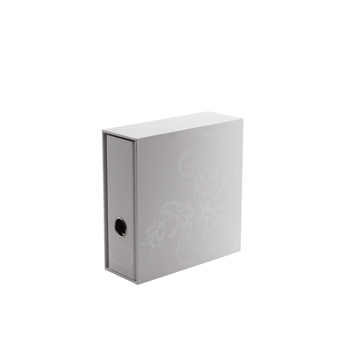 Dragon Shield: Sanctuary Slipcase Binder 2-ring - Wit (tot 336 kaarten) - vooraanzicht