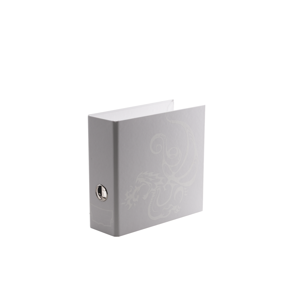 Dragon Shield: Sanctuary Slipcase Binder 2-ring - Wit (tot 336 kaarten) - achterzijde