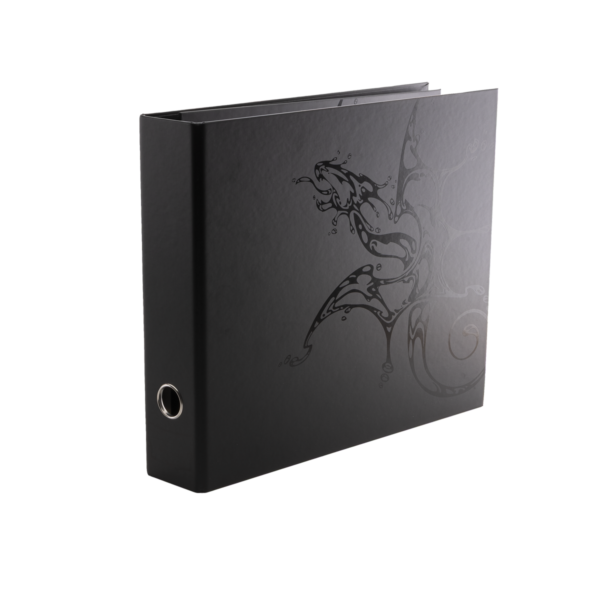Dragon Shield: Sanctuary Slipcase Binder 4-ring - Zwart (tot 1008 kaarten) - pagina detail
