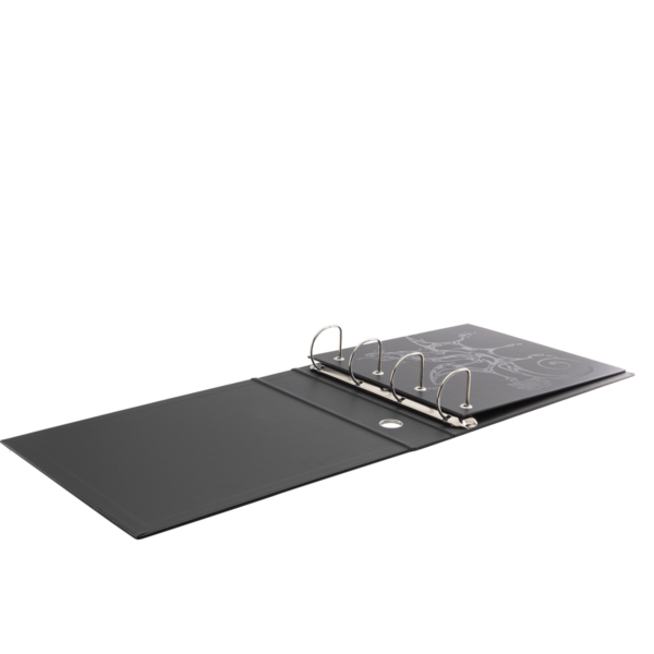 Dragon Shield: Sanctuary Slipcase Binder 4-ring - Zwart (tot 1008 kaarten) - detailopname