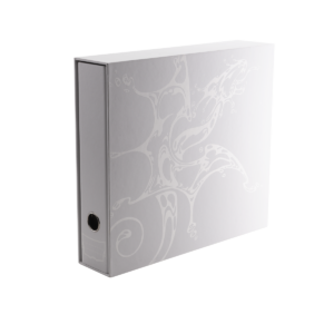 Dragon Shield: Sanctuary Slipcase Binder 4-ring - Wit (tot 1008 kaarten) - vooraanzicht