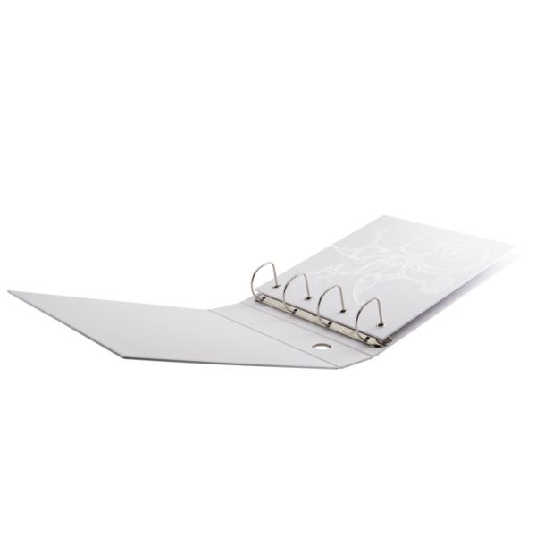 Dragon Shield: Sanctuary Slipcase Binder 4-ring - Wit (tot 1008 kaarten) - in de beschermhoes