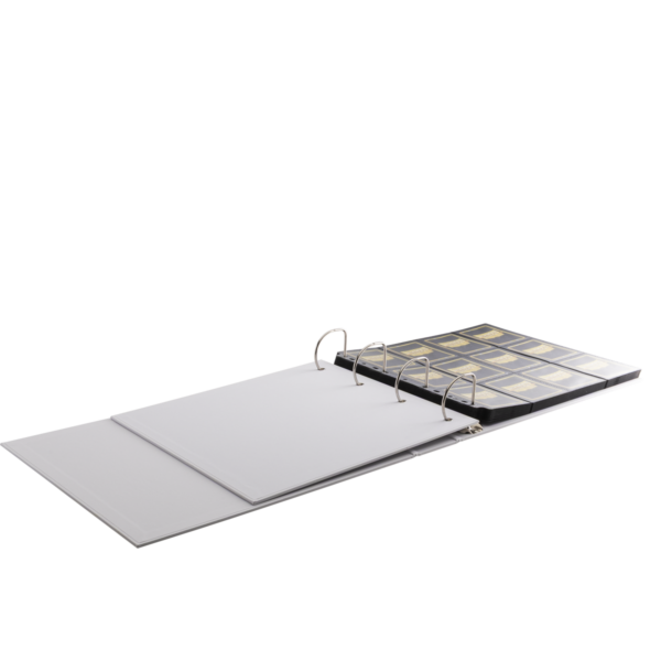 Dragon Shield: Sanctuary Slipcase Binder 4-ring - Wit (tot 1008 kaarten) - detailopname