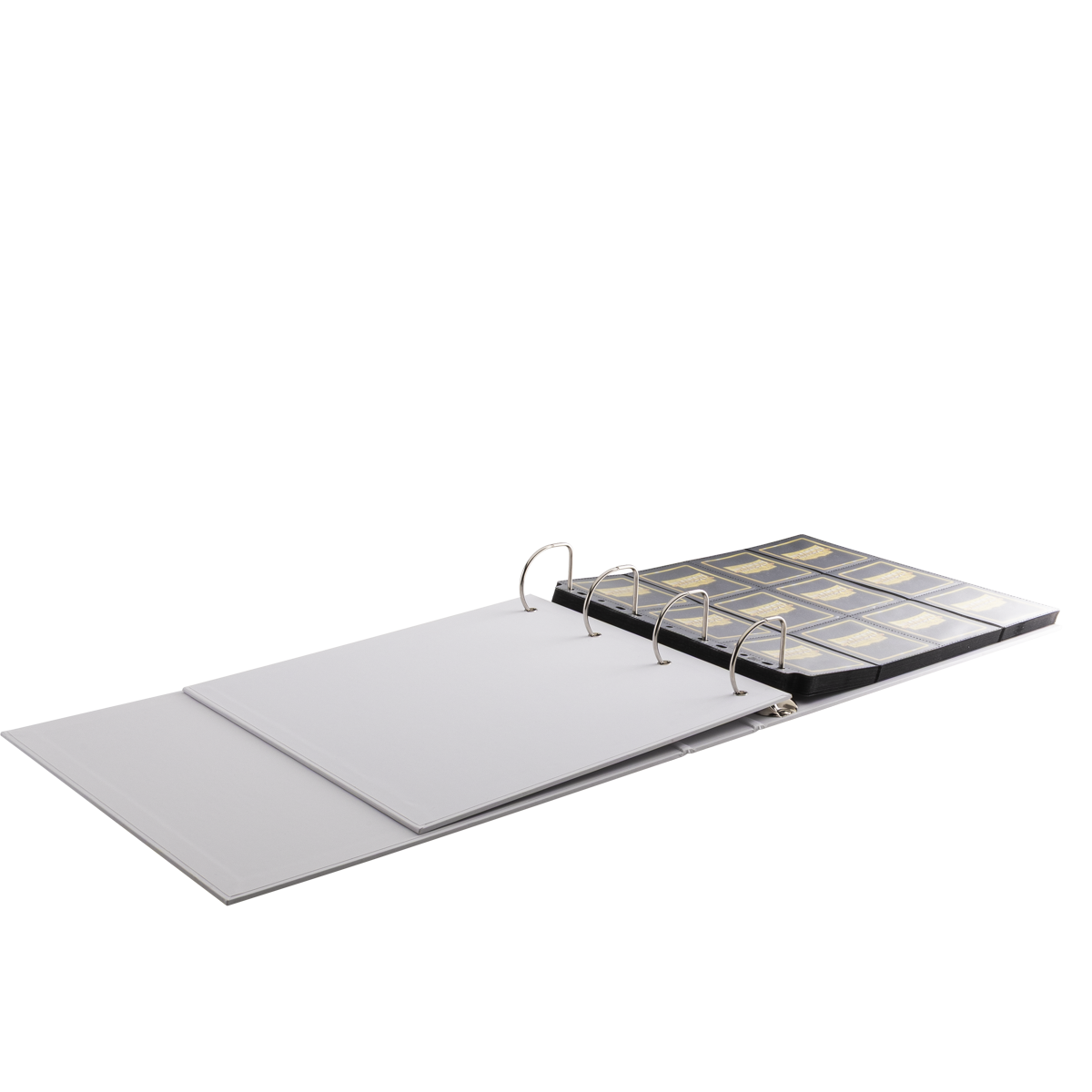 Dragon Shield: Sanctuary Slipcase Binder 4-ring - Wit (tot 1008 kaarten) - detailopname
