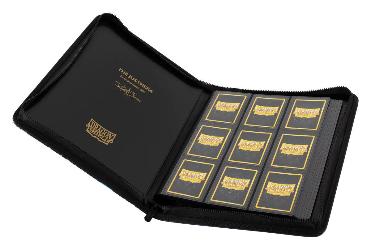 Dragon Shield: The Justhera - Art Zipster 360 - geopend