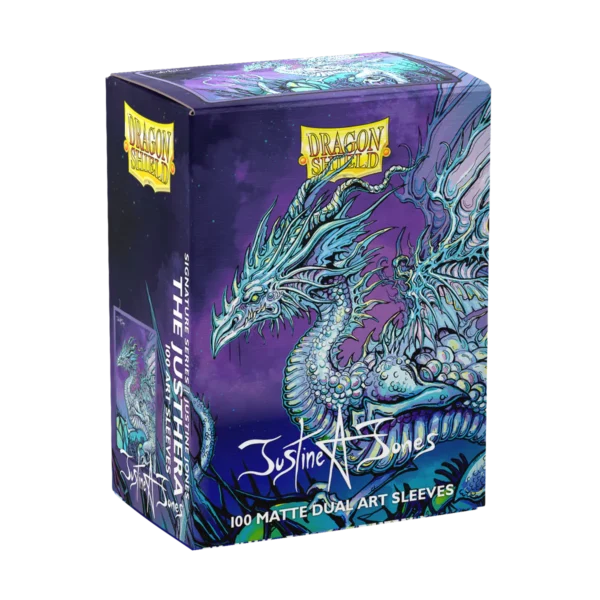 Dragon Shield: The Justhera - Matte Dual Art Sleeves - sleeve vooraan
