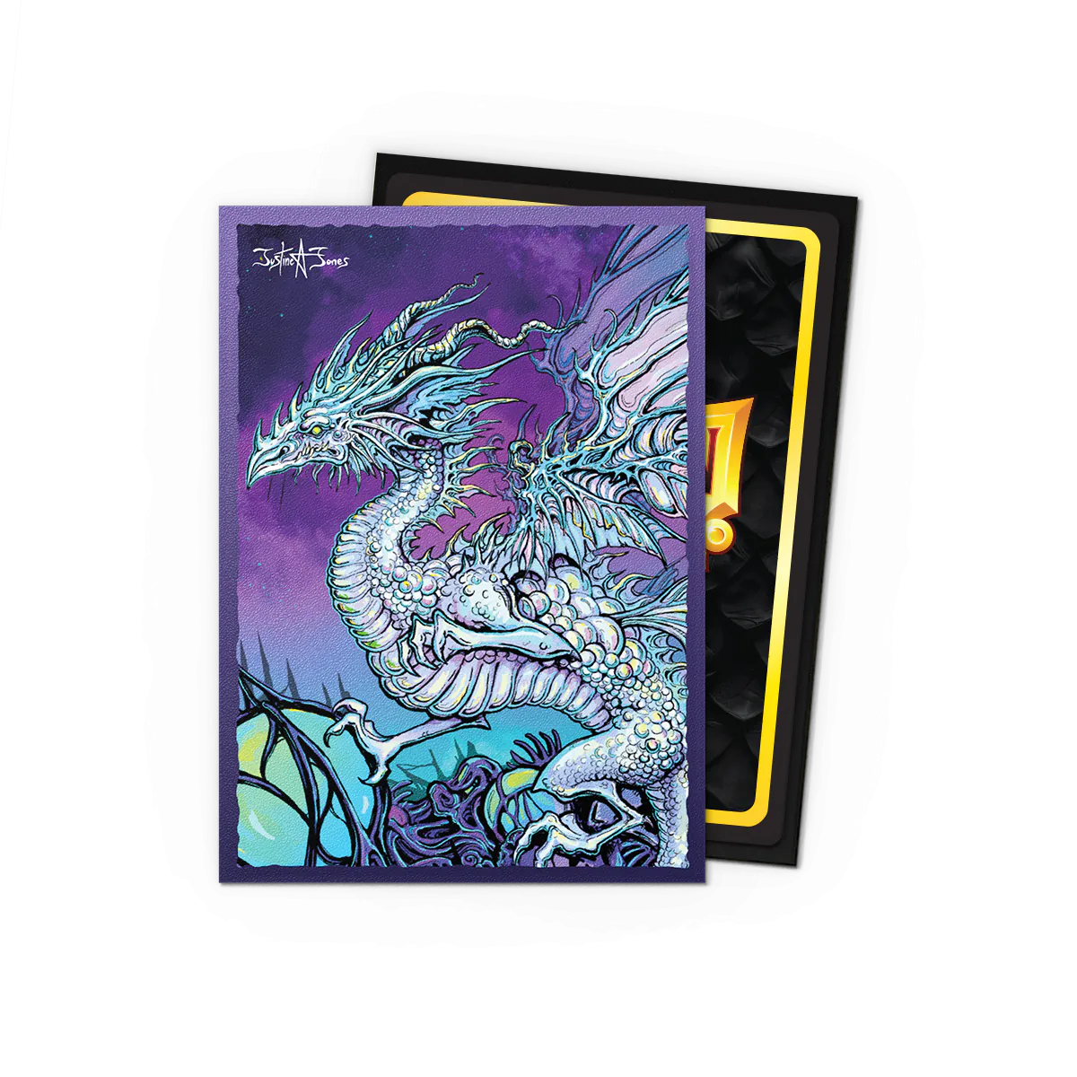 Dragon Shield: The Justhera - Matte Dual Art Sleeves - sleeves met kaarten