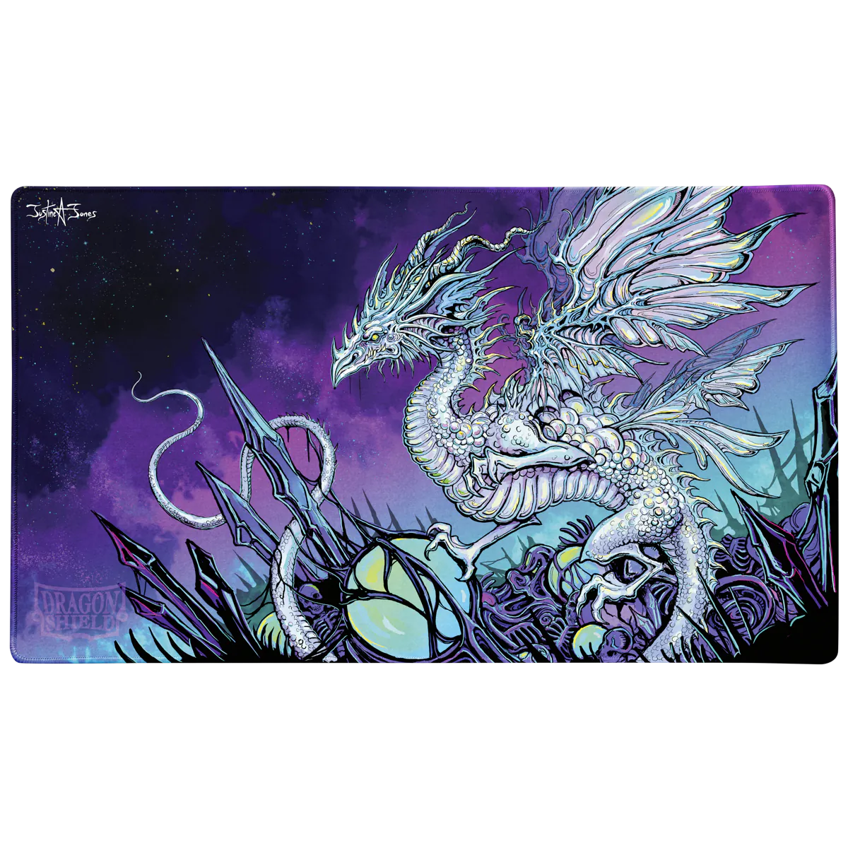 Dragon Shield: The Justhera - Playmat met Koker - speelmat volledig