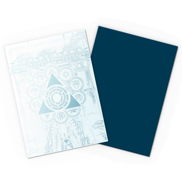 Dragon Shield x Magic: The Gathering: Azorius Senate - achterzijde